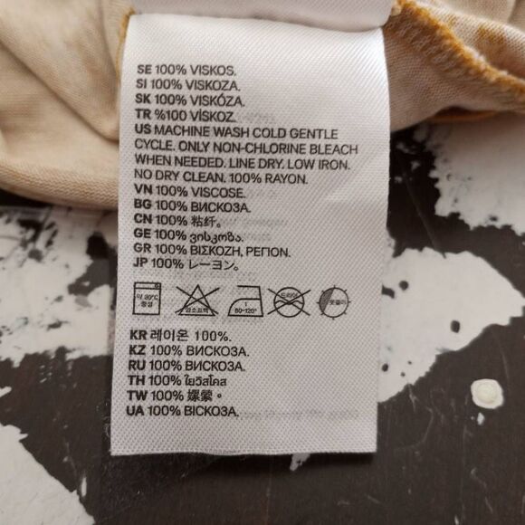 H&M YELLOW SWING DRESS SZ.S GUC - Picture 9 of 9